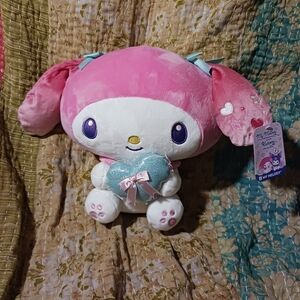 Sanrio My Melody 50th Anniversary Plush Toy - Heart Hugging Stuffed Animal